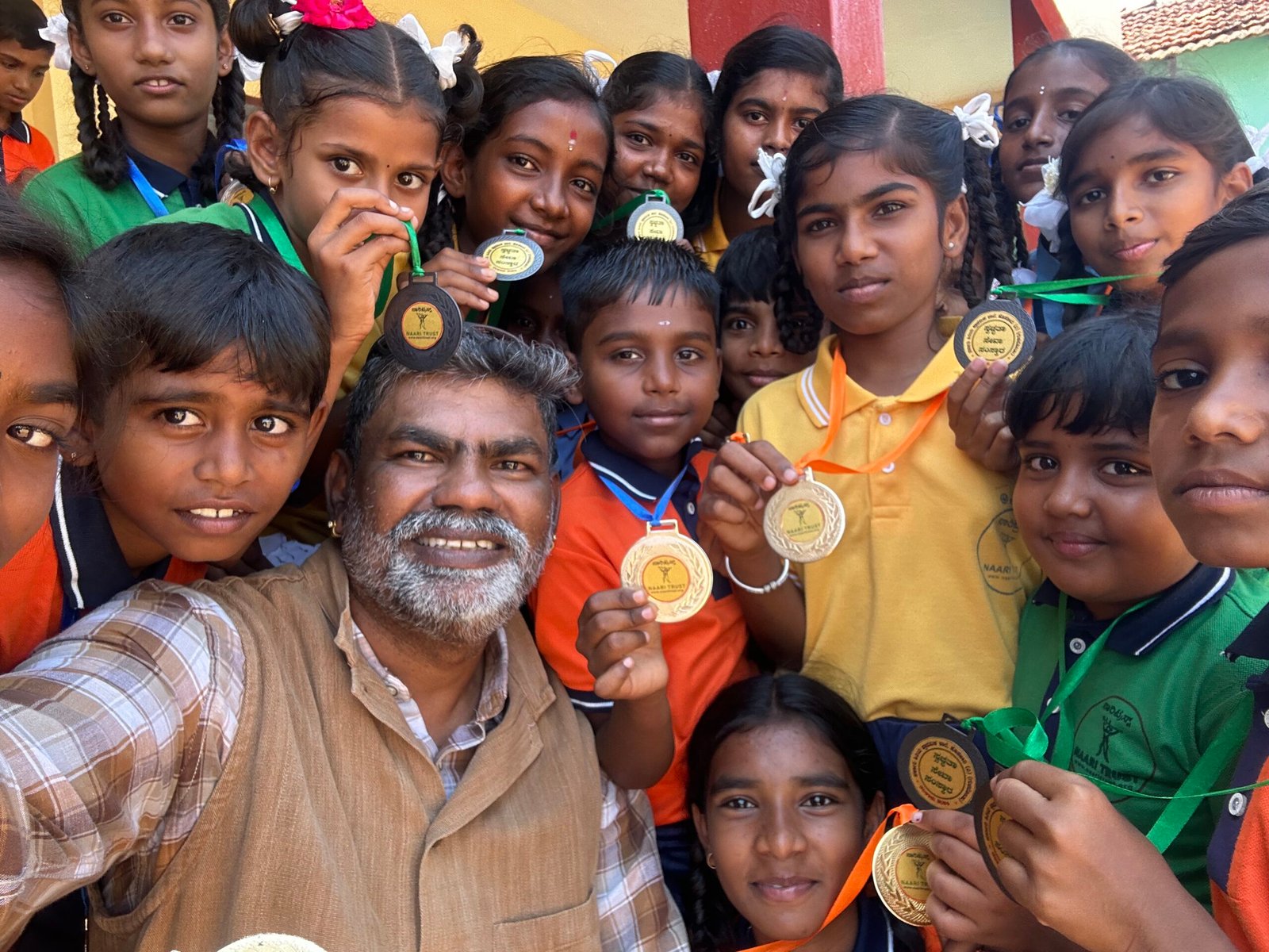 Tribal children supported by Naari Trust